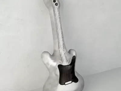 Guitar Soft Toy by HM Home 3D model