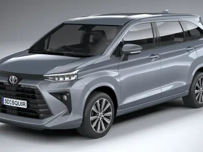 Toyota Avanza 2022 3D model