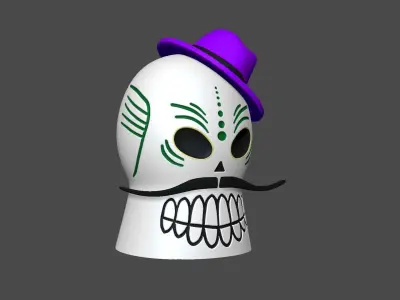 Hector LeMans - Grim Fandango Decorative - KeyChain 3D print model