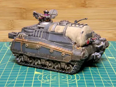 Exalted Scions -  Trekpaard Flame Tank 3D print model