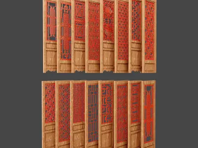 Wood Panel 2 3D model