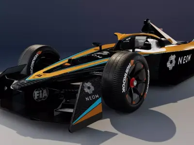 FE 2023 Low-poly 3D model