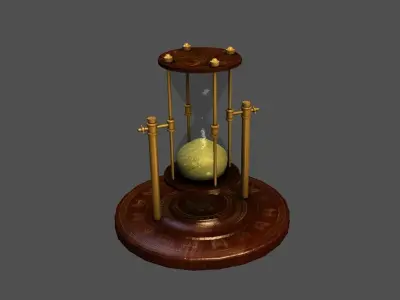 Sand Clock Free 3D model