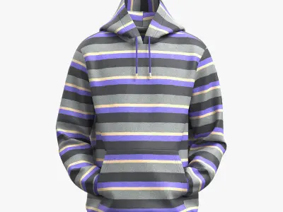 Premium Hoodie Hands Pocket Design 3D model