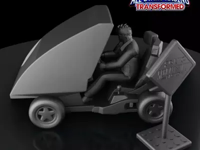 RYO - SHENMUE - SONIC and ALL-STARS RACING TRANSFORMED Free 3D print model