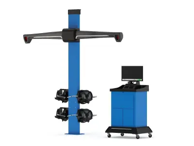  Wheel Alignment Machine 3D model