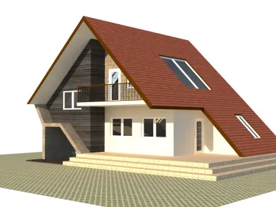 special villa 3D model