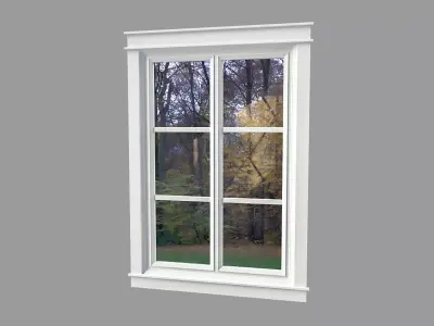 Small Rectangular Window 3D model