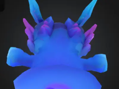 Slime lumino 3D model