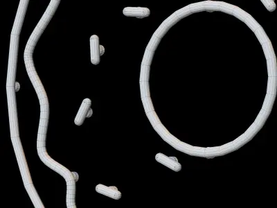 Neon Set 20 3D model