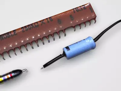 Resistors Set 3D model