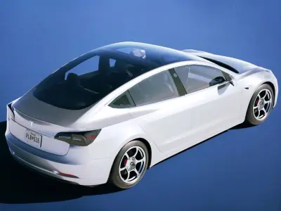 Tesla Model 3 2019 3D model
