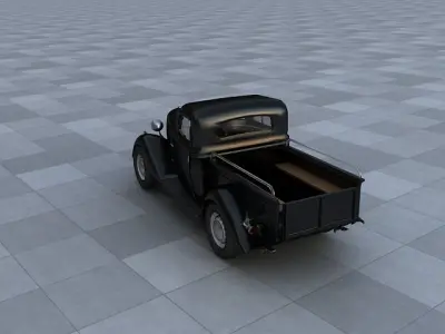 GAZ M415 Pickup 3D model