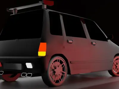 car tico Free 3D model