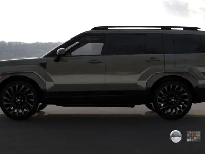 Santa fe 2025 -highres-Vray-Redshift-Unreal- Lightrigs included 3D model