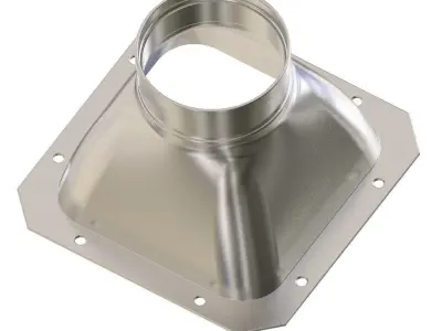 INDUSTRIAL AIR DUCT PACK 3D Model Collection