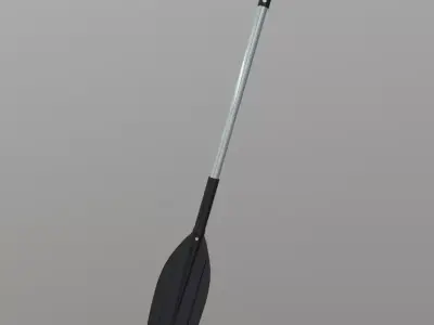 Paddle 2 Low-poly 3D model
