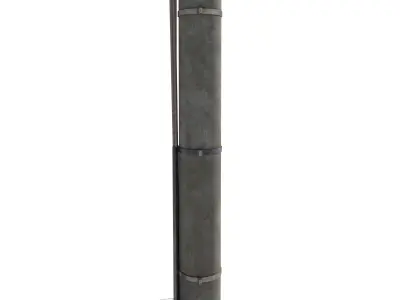 Electricity Pole 18 Low-poly 3D model