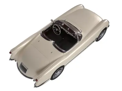 Chevrolet - 1954 - Corvette Saint Louis 3D model