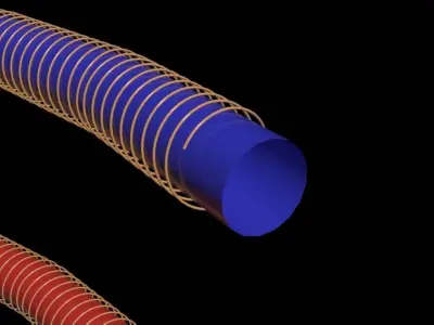 Electromagnetic Insulator - Amplifier Coil - Concept 3D print model