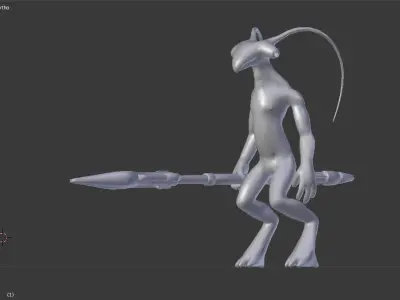 Zoid Creature Free low-poly 3D model