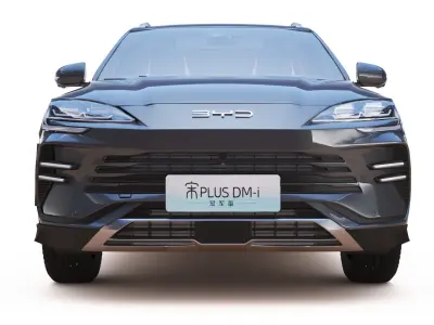 2023 BYD SONG PLUS DM-i With Interior 3D model