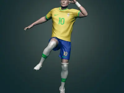Neymar Jr 3D Printable Collection