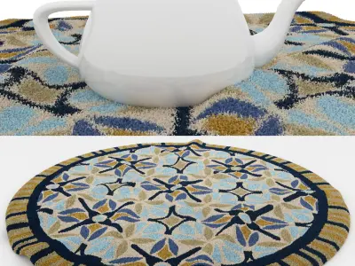 Rugs No 759 Low-poly 3D model
