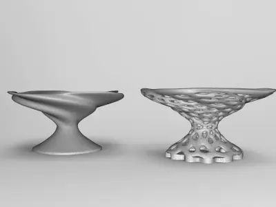 Vase Voronoi 89 3D print model