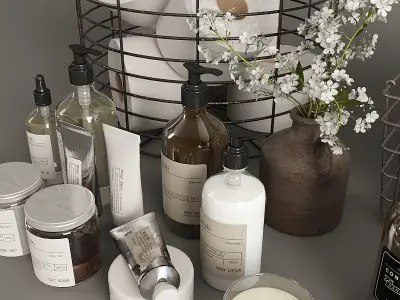 Bathroom Decor 2 3D model