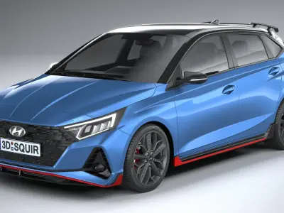 Hyundai i20 N 2021 3D model