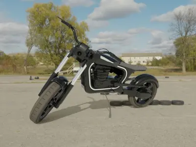 Bike Solidwoks Model 3D model