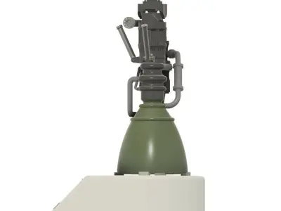 RAPTOR ATMOSPHERIC ENGINE SPACEX 3D print model