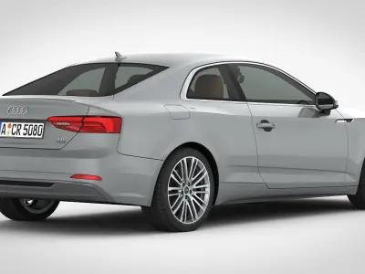 Audi A5 Coupe 2018 3D model