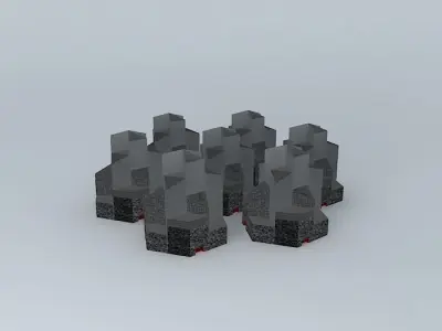 Hexa Rhom tri 3D model