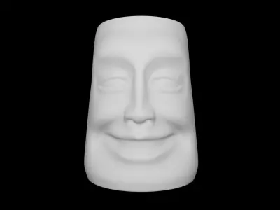 Face Vases  3D print model