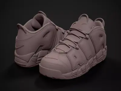 Nike Air More Uptempo96-3d printable 3D print model