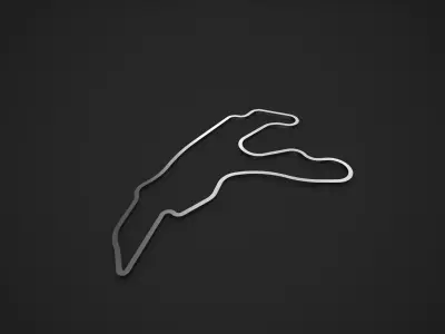 Circuit de Spa-Francorchamps - Belgium - 3D Printable 3D print model