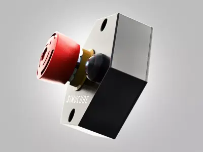 SIMUCUBE PREMIUM TORQUE OFF 3D model