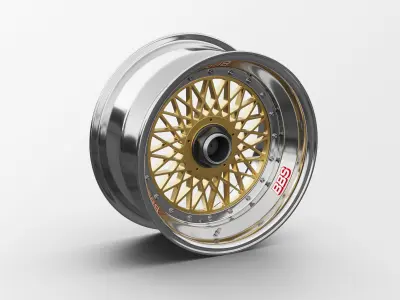 BBS E57 Rim 3D Model 3D model