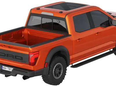 F-150 Raptor 2024 3D model