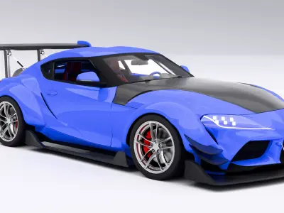 Toyota Supra 3D model
