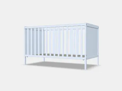 SUNDVIK baby bed 3D model