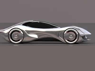 The FURA Supercar 3D model