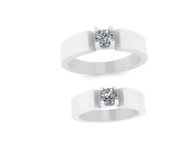 wedding band Free 3D print model get