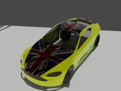 Aston Martin body kit it is not complete version 3D model