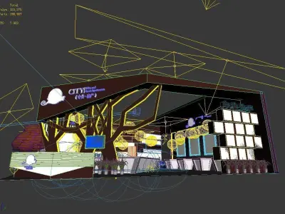 Exhibition - Area - 14X14-3DMAX2010-022 3D model