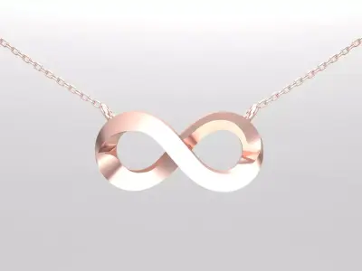 Pendant P8 The luxury female pendant 3D print model