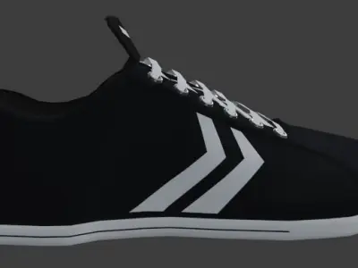 Skater sneakers 3D model