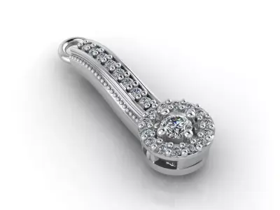 Women Pendants 3DM STL Pendant Renders Details 3D print model 3D print model